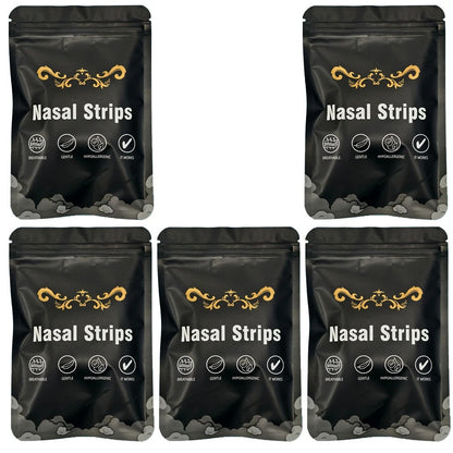 Breathable Anti-Snoring Nasal Strips Sleep Support