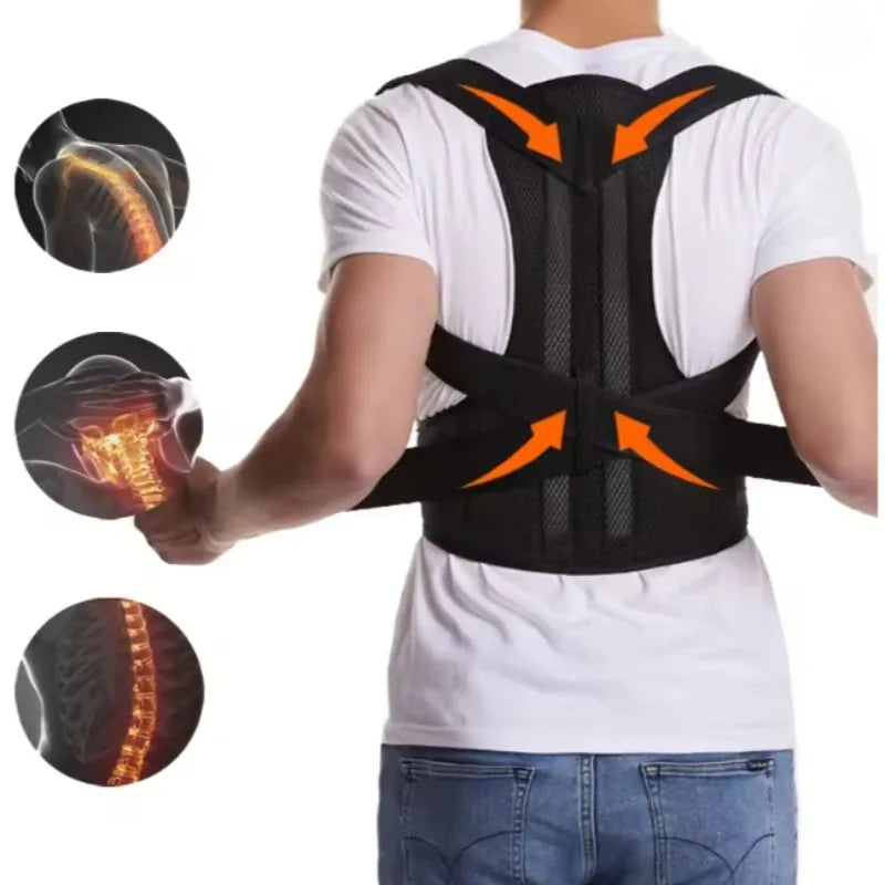Adjustable Back Posture Corrector Brace For Support