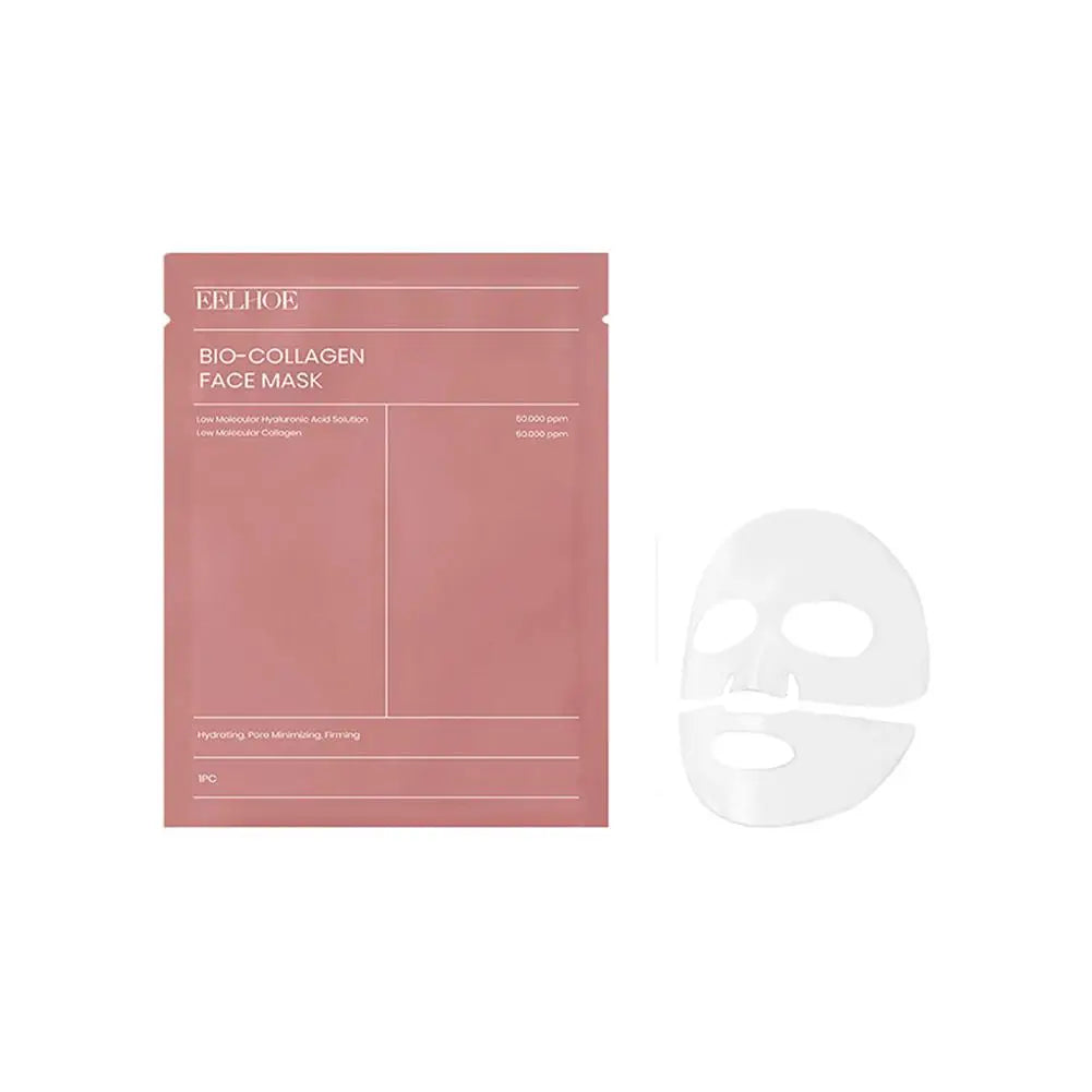 1PC Color Bio Collagen Face Mask – Hydrating, Firming & Brightening