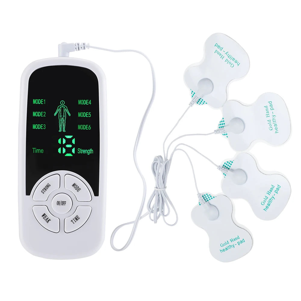 TENS Pulse Massager Device – 6 Modes With LCD Screen