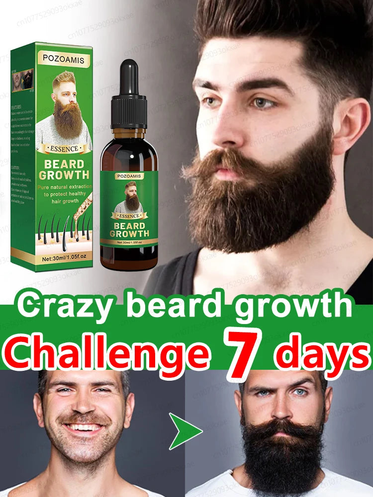 Unisex Hair Growth Serum For Beard, Hair And Body