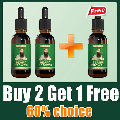 Unisex Hair Growth Serum For Beard, Hair And Body