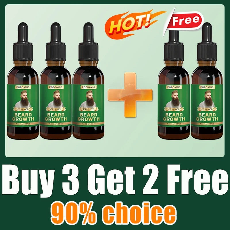 Unisex Hair Growth Serum For Beard, Hair And Body