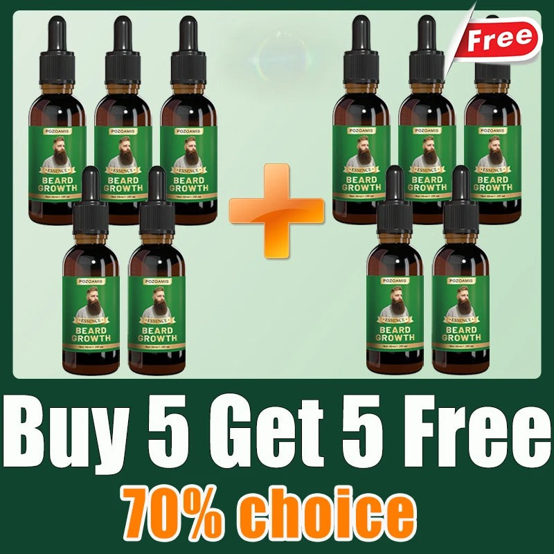 Unisex Hair Growth Serum For Beard, Hair And Body